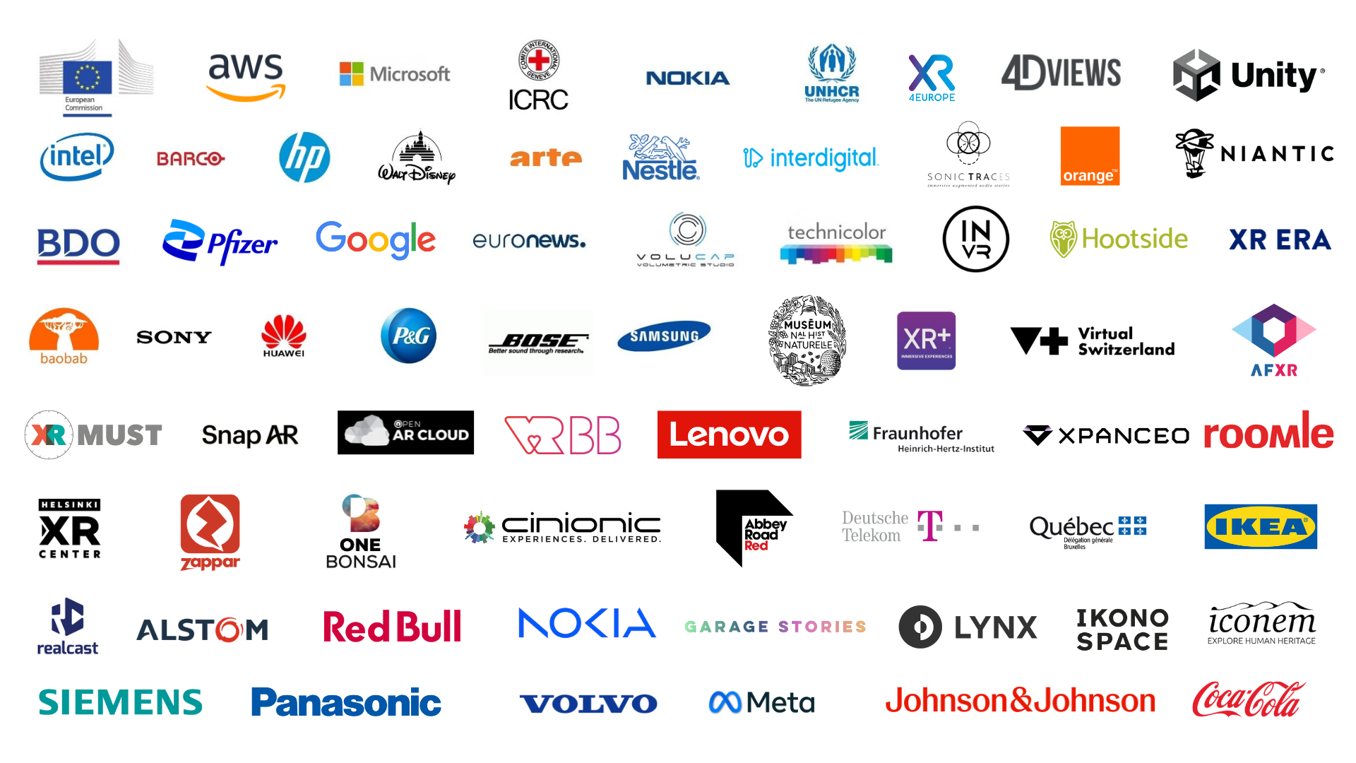 companies participating at AWE and Stereopsia